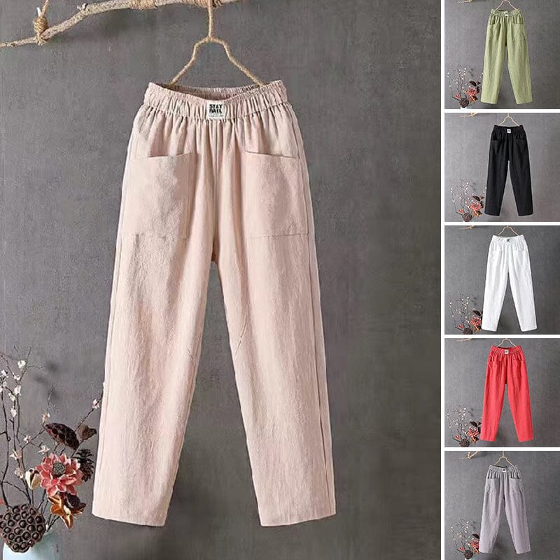 Lise | Linen Cotton Trousers