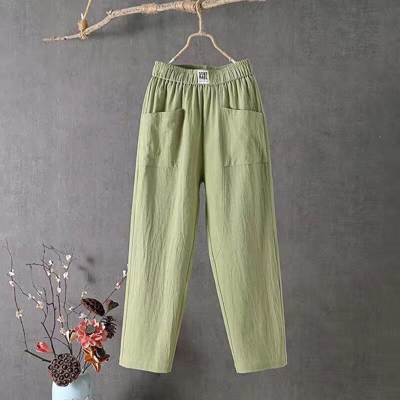 Lise | Linen Cotton Trousers