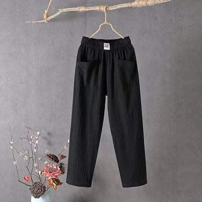 Lise | Linen Cotton Trousers