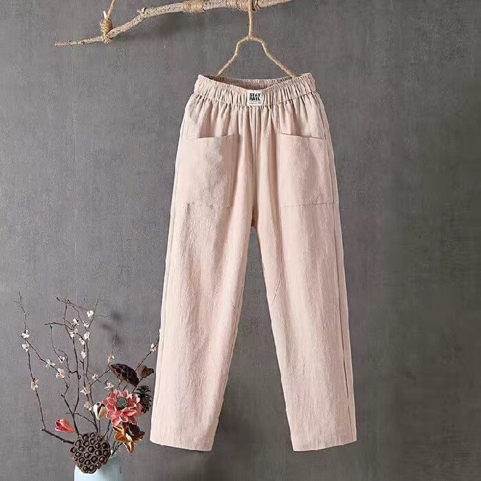 Lise | Linen Cotton Trousers