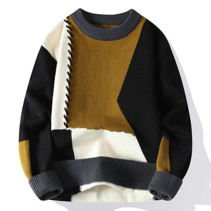 Ciro | Cozy Patchwork Sweater