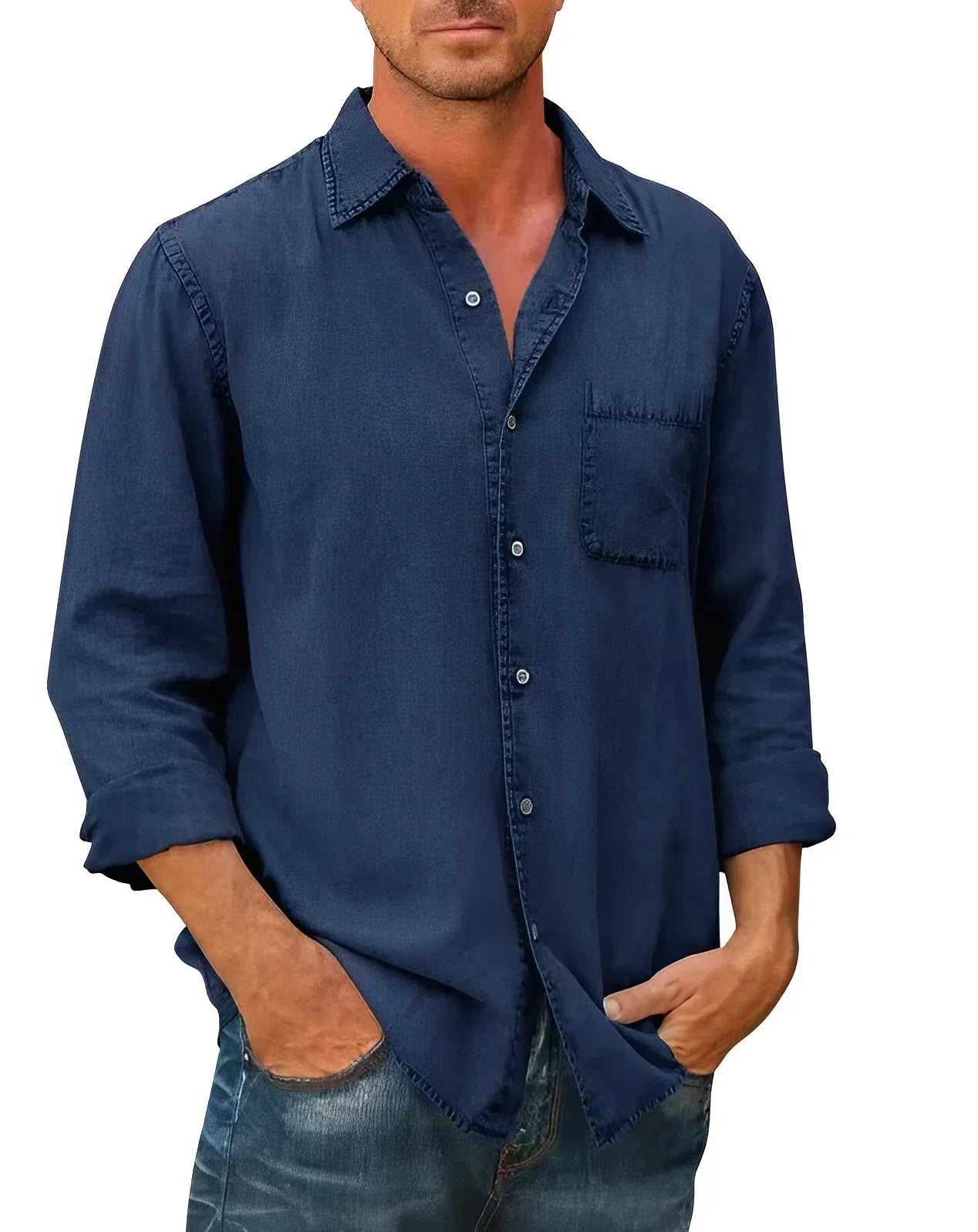 Jacob | Casual Long-Sleeve Shirt