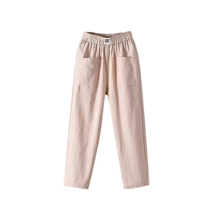 Lise | Linen Cotton Trousers